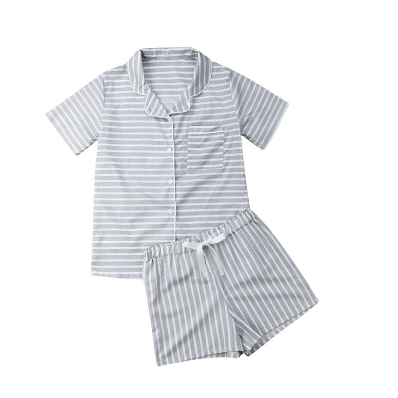 Comfortable And Casual Short-sleeved Suit Two-piece Set