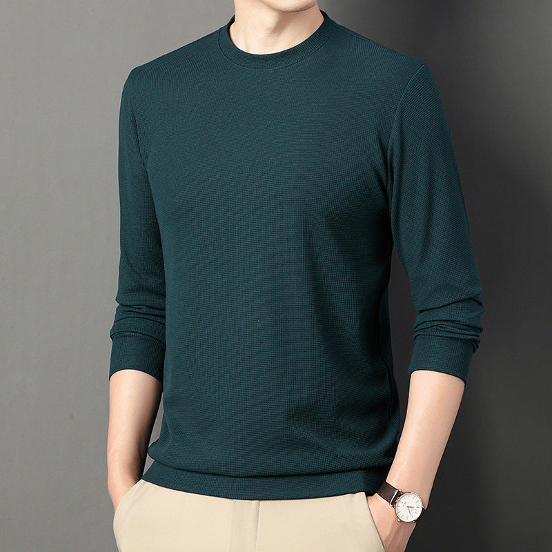 Young And Middle-aged Fashionable All-match Round Neck Sweater