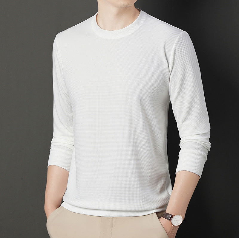 Young And Middle-aged Fashionable All-match Round Neck Sweater