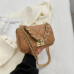 Simple Rhombus Chain Fashion High Sense Small Square Bag