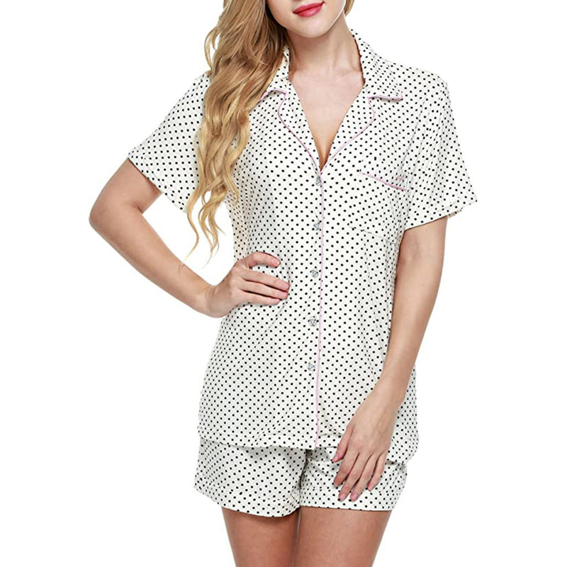 Comfortable And Casual Short-sleeved Suit Two-piece Set