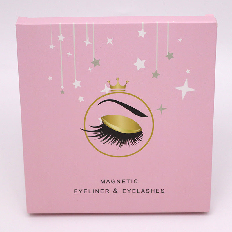 Magnetic Eyelashes Eyeliner Set Long Lasting Waterproof