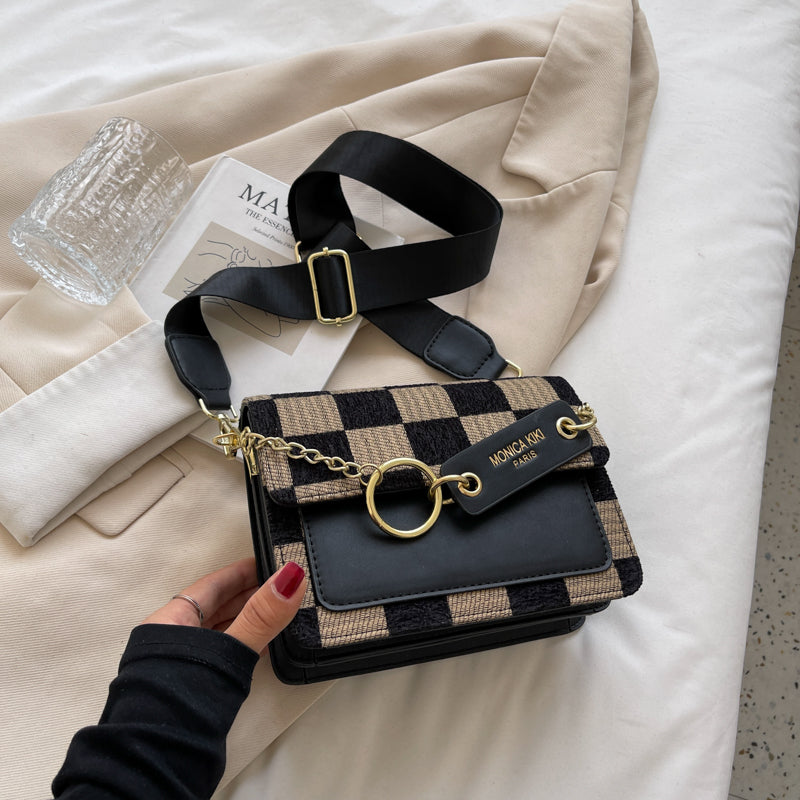 Checkerboard Mini Design Handbag